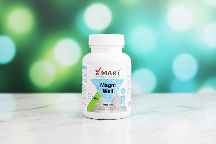 بستهبندی قرص مگنی ول، مکملی برای سلامتی عضلات و اعصاب